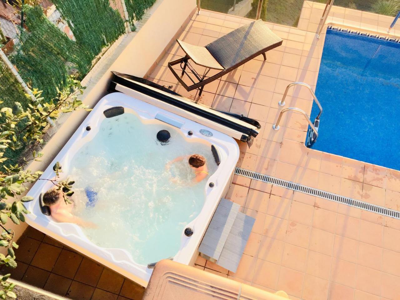 Luxury Villa Investingspain With Sea Views, Pool And Jacuzzi โยเรตเดมาร์ ภายนอก รูปภาพ